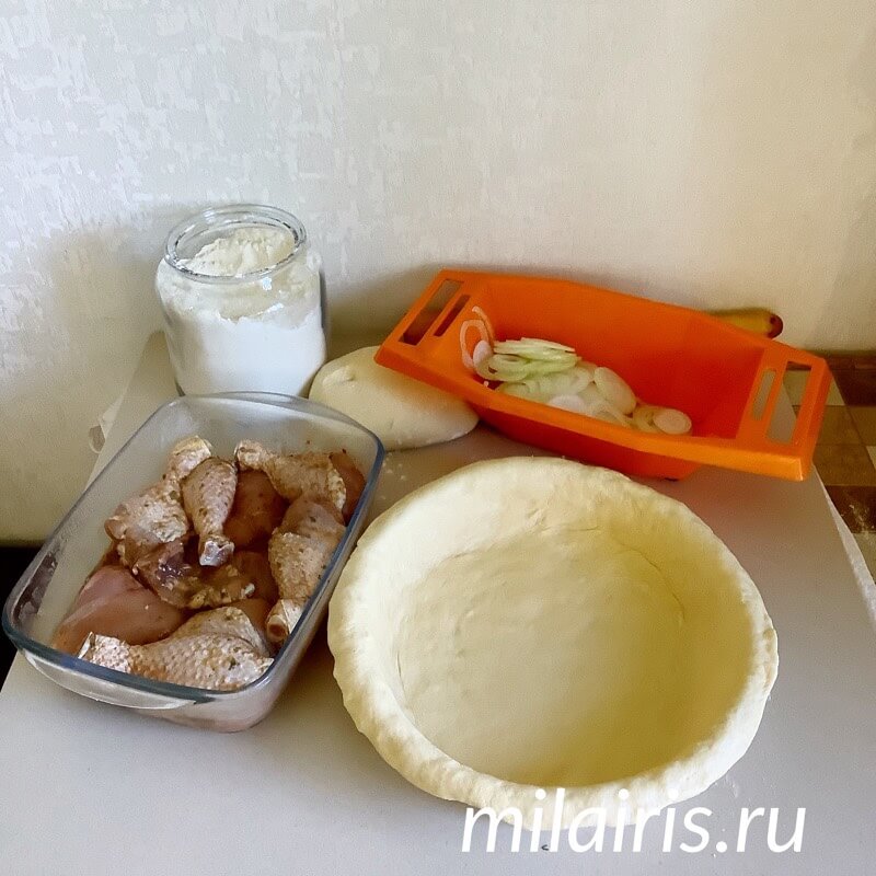 Пирог «Курник» рецепт с фото пошагово